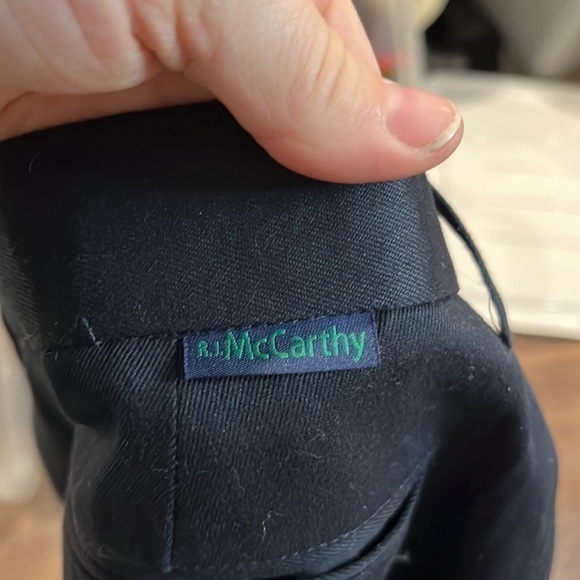 Mccarthy. Size. 44. Uniform pants. New. Black. Unfinished hem. - Picture 2 of 3